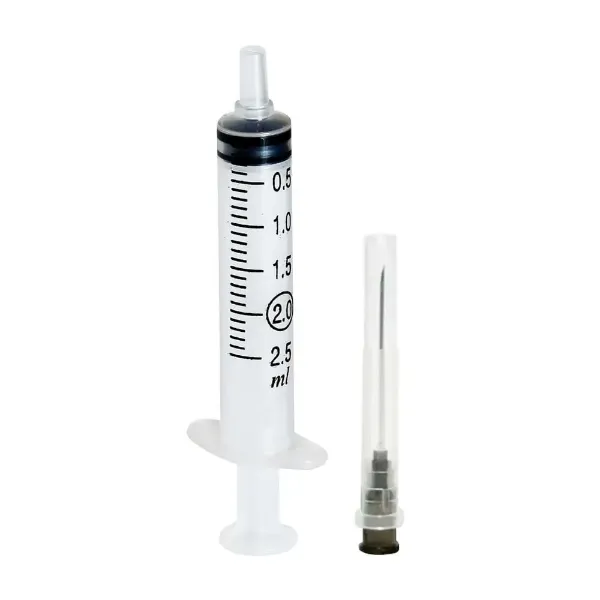 Inmed Enjektör 2 cc 3 Parça - Siyah